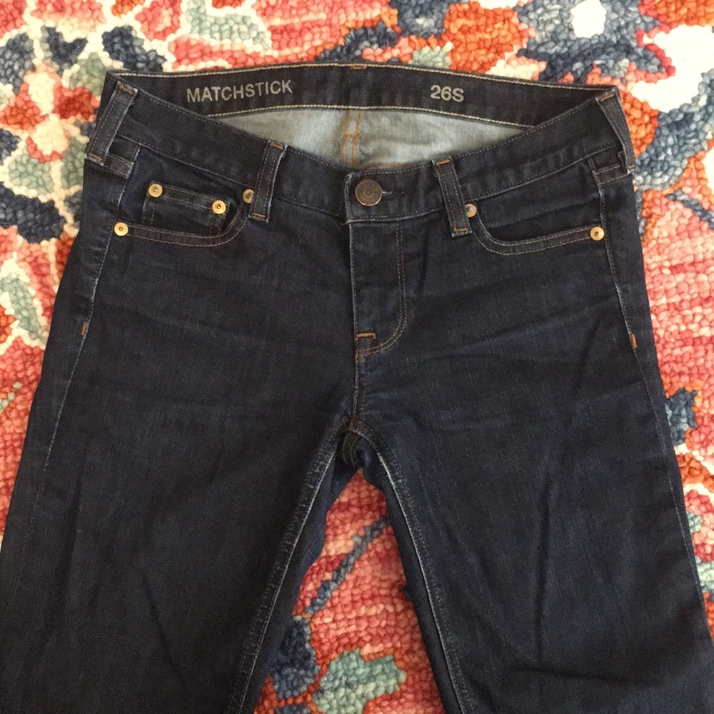 JCrew matchstick Jeans